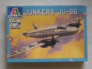 ITALERI 1/72 1029 JUNKERS Ju 86 CIVIL